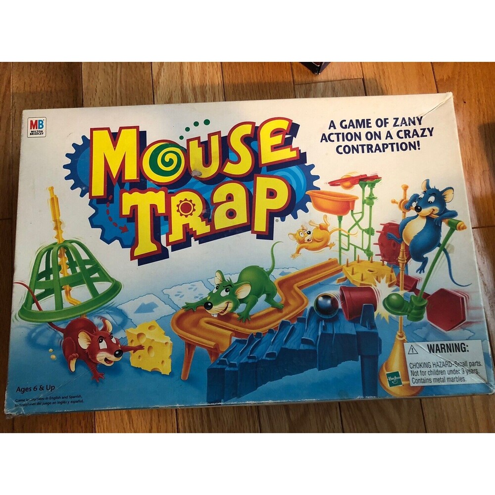 Vintage 1999 Mouse Trap Game by Milton Bradley‎ 99% Complete